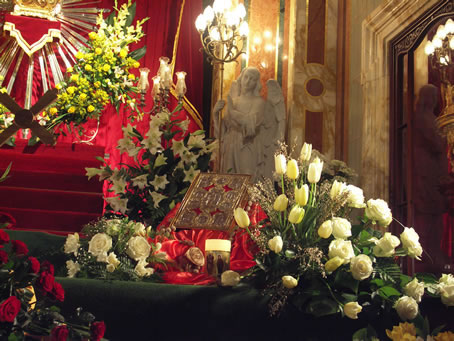 B1 Altar of Repose in Basilica