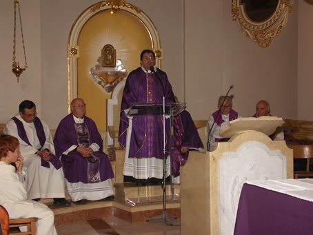 B6 The homily by Arch Mgr C Refalo