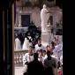 005 Procession  in Victory Square moves towards the Basilica