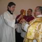 39 Seminarian Mario Curmi pays homage to the Saint's Relic