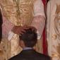 072 Young boy receives the Sacrament of Confirmation