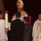 064 Young boy receives the Sacrament of Confirmation