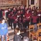 23 Voci Angeliche Choir singing during the offerings