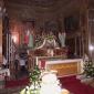 030 Image of triumphant Jesus rises from behind the High Altar