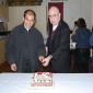 28 Fr Richard and Fr Michael cutting welcome cake