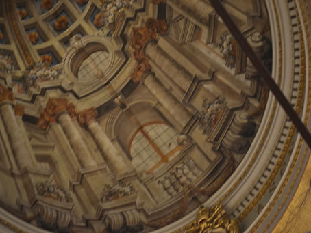 174 The flat painting of the 'imposing' cupola