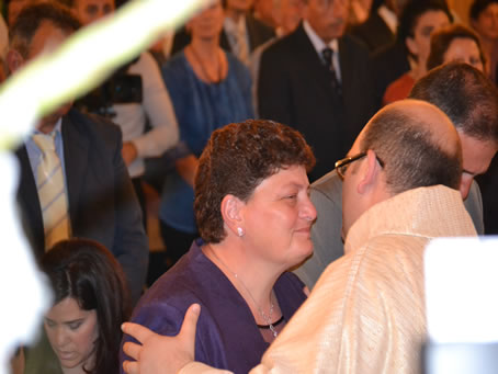 179 Fr Mark embracing his mother