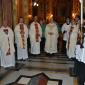 117 Praying in front of Our Lady of Victory