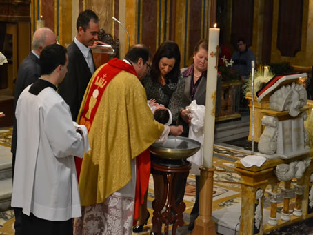 20 Baptising Jake, Francesco, Mario Gatt