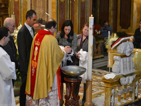 17 Baptising Jake, Francesco, Mario Gatt