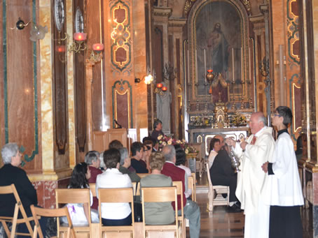 144 Incensing the Crosses of Dedication of the Church