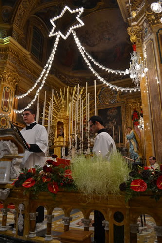 013 Seminarian Joseph Hili reading the Second Lesson