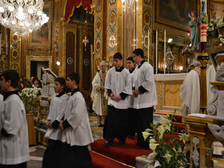 226 In procession back to Sacristy