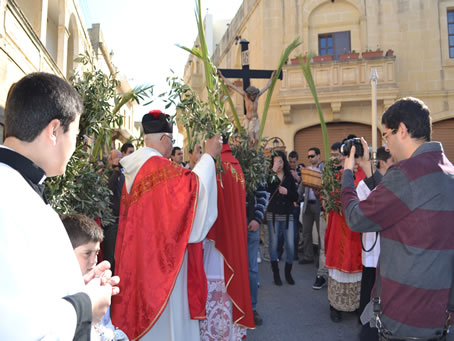 039 Blessing of palm and olive branches