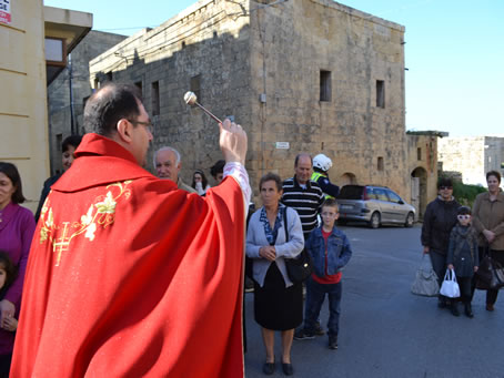 036 Blessing of palm and olive branches