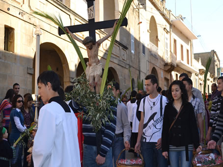 021 Procession at crossroads