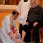 071 Washing the feet of father of Fr Richard Farrugia (Rome)