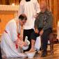 073 Washing the feet of father of  Fr Anthony Bajada (Rome)