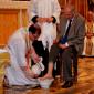 075 Washing feet of father of Fr Anthony G. Caruana (Edinburgh)