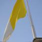 003 Flag at half mast on Parish Offices