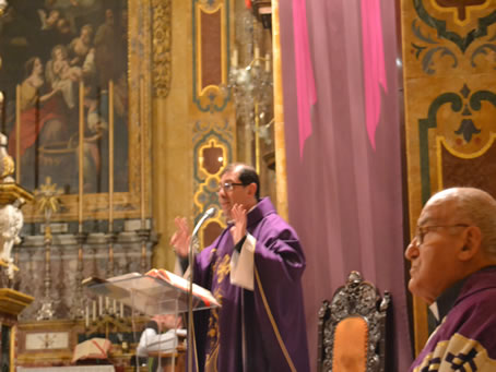 28 The homily by Archpriest Mgr C Refalo