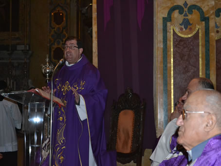 27 The homily by Archpriest Mgr C Refalo