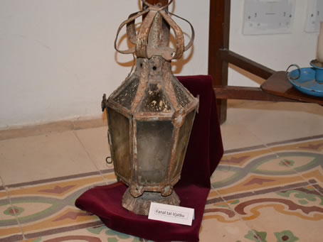 108 One of lanterns used to accompany the Viaticum