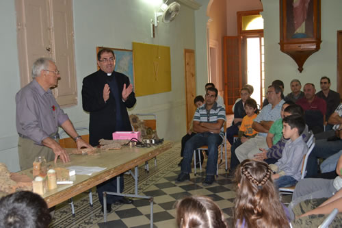 DSC_0061 Archpriest Mgr C Refalo addressing the participants