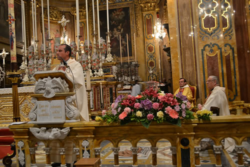 DSC_0034 Fr Charles Sultana delivering the Homily