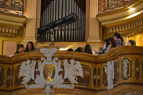 DSC_0020 Choir Voci Angeliche in organ loft