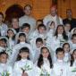 DSC_0443 With children who received their First Holy Communion this year