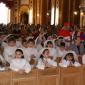 71 Meeting children who recently received their First Holy Communion