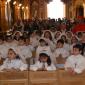 70 Meeting children who recently received their First Holy Communion