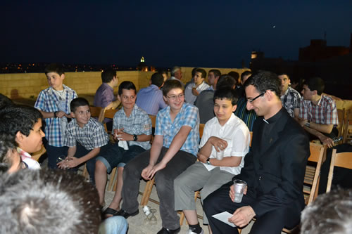 DSC_090 Celebrating with Xaghra Altar Boys