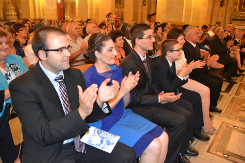 DSC_0134 The Congregation applauds Deacon Daniel Sultana