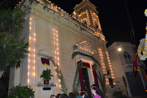 DSC_0158 Illuminated Church facade