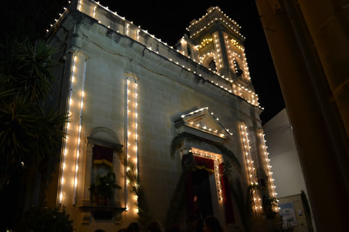 DSC_0159 Illuminated Church facade