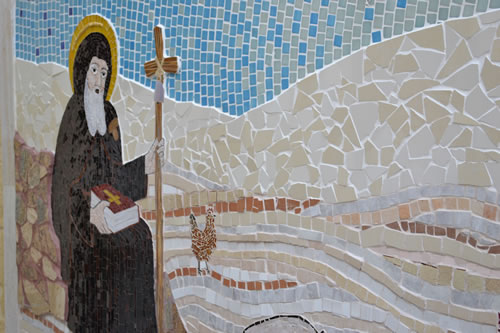 16 The mosaic mural