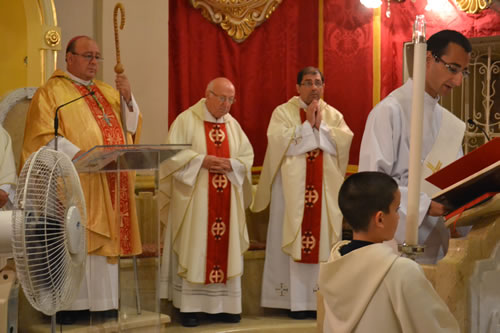 DSC_0031 Deacon Daniel Sultana reading the Gospel