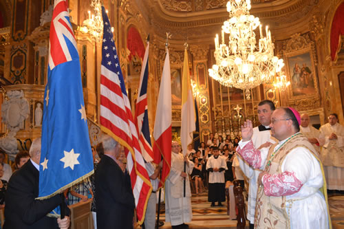 DSC_0287 Presentation of Australian flag