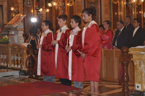 DSC_0036 Four candidates to receive the Sacrament of Confirmation