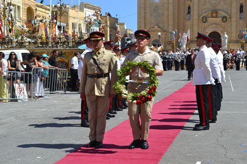 DSC_0556 Wreath laying - Armed Forces of Malta