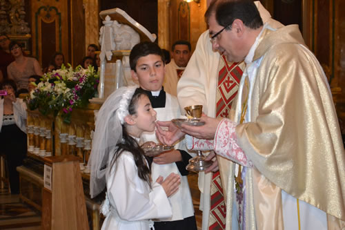 DSC_0140 Receiving First Holy Communion