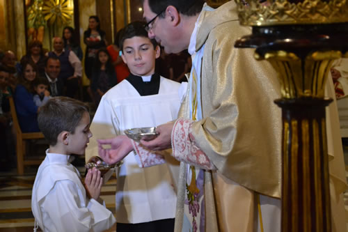 DSC_0173 Receiving First Holy Communion