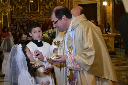 DSC_0156 Receiving First Holy Communion