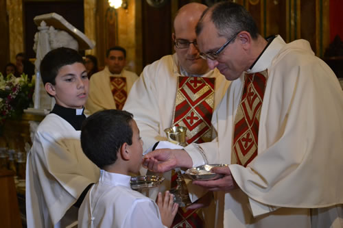 DSC_0147 Receiving First Holy Communion