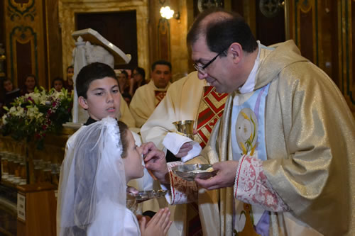 DSC_0168 Receiving First Holy Communion