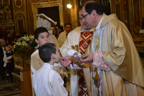 DSC_0179 Receiving First Holy Communion