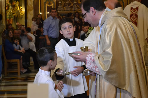 DSC_0148 Receiving First Holy Communion