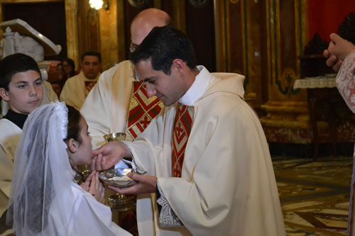 DSC_0161 Receiving First Holy Communion